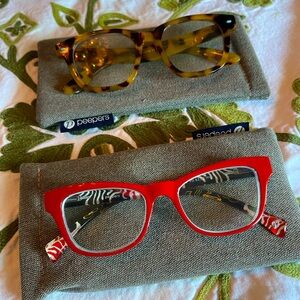 Peepers- (Pair)  1.5 Readers .